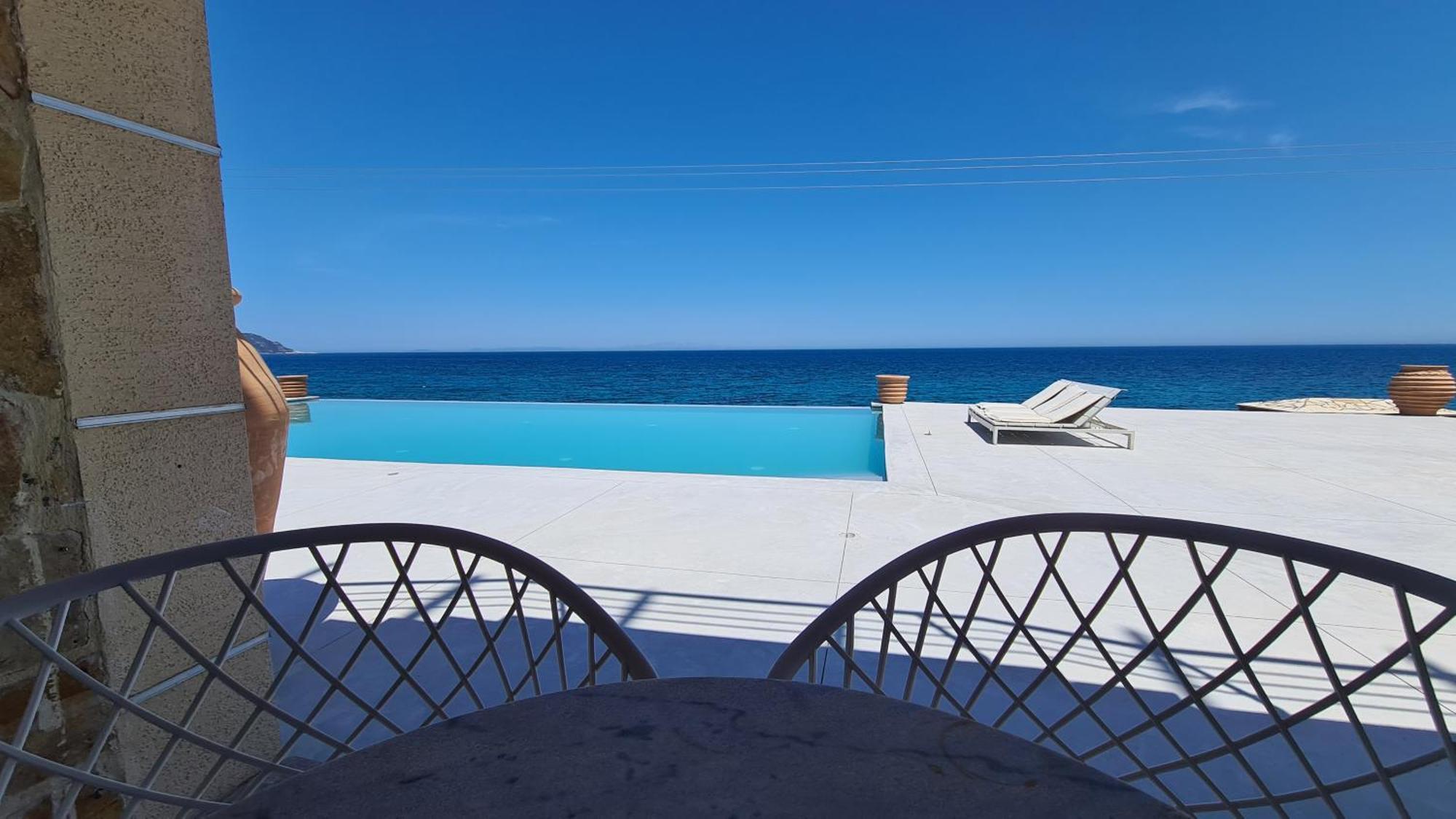 Villa Serafeim Kími Exterior foto